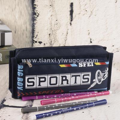 Stationery     pencil case  SF1657sports up to pencil case pencil bag   stationery box