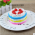 PU slow rebound color cake squishy simulation cake bread foam decompression props spot