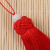 Factory Direct Sales Red Chinese Diy Curtain Small Hanging Ear Hair Tassel