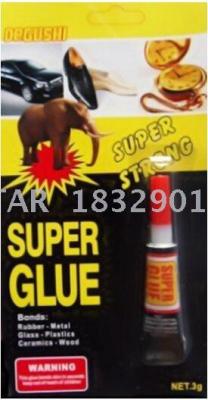 Super Glue 3g Aluminum Tube Cyanoacrylate Adhesive 1pcs/card