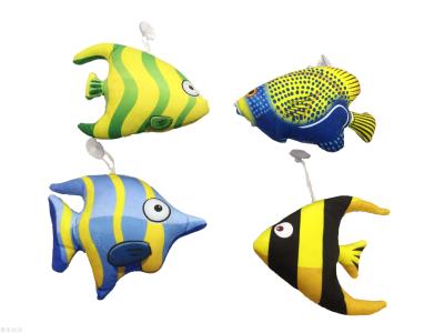The stuffed Marine fish, pendant,  simulate , printing,Marine animal series