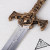 Cosplay Sword Children's Toy Roman Warrior Stage Props Weapon Weapon