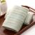 Bamboo fiber towel pure color wave pattern gift towel top grade soft water absorption outlet