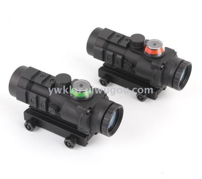 3.5X30 fish bone short section of the real fiber guide sniper holographic sight