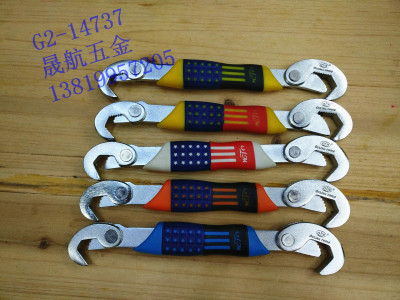 Universal wrench wrench quick wrench flag handle water pipe sink wrench torque wrench hardware tools