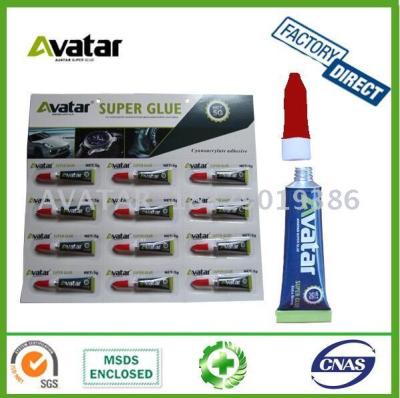 OEM wholesale high quality AVATAR 3 seconds  uper glue for shoes  
