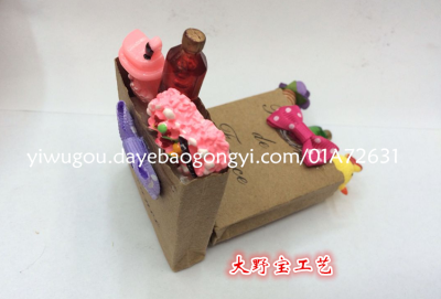 Cartoon animal multi-accessories bow paper bag refrigerator paste, foreign trade export original.