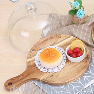 Acacia wood cutting board cutting board solid wood steak pizza board bread board cake plate baking utensils