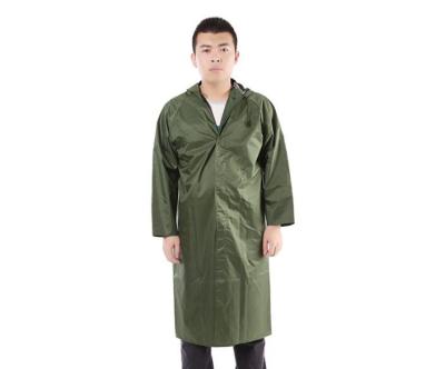 [Red British labor insurance] factory direct jacquard long coat type raincoat one paragraph long raincoat