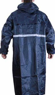 [Red British labor insurance] factory direct jacquard long coat type raincoat one paragraph long raincoat