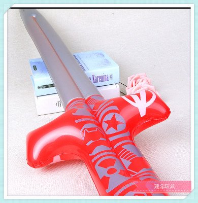 PVC inflatable toy sword inflatable toys for children swimming water supplies playground toys