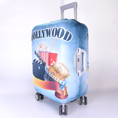 Custom individual elastic box cover suitcase case dustproof cover suitcase.