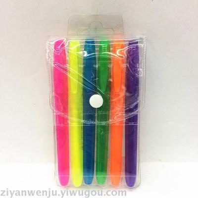Fluorescent Pen Colorful Fragrance Candy Color Fluorescent Marker