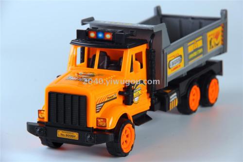 stall supply children‘s toys wholesale inertial engineering vehicle sand truck f07886 toy car