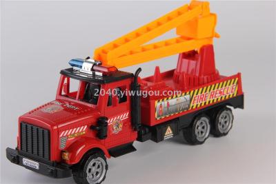 Children's toys wholesale inertia fire truck engineering car F07864 toy car