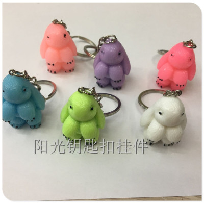 Explosive Rex Rabbit Meng Meng rabbit rabbit key ring pendant package pendant backpack jewelry