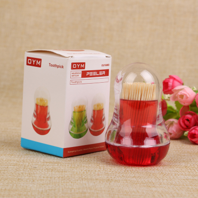 Boutique Toothpick Environmentally Friendly Natural Double-Headed Toothpick Household Bottled Bamboo Toothpick