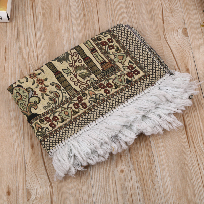 Tassel Decorative Mixed Color Dining Table Cushion Rectangular Tablecloth Cloth Rectangular Coffee Table Cloth Home Non-Slip Table Mat