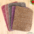Floor mat fashionable home carpet polyester floor mat in three colors