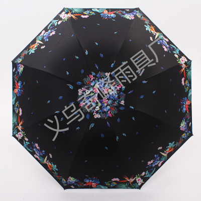 The Umbrella is the black plastic night flowers