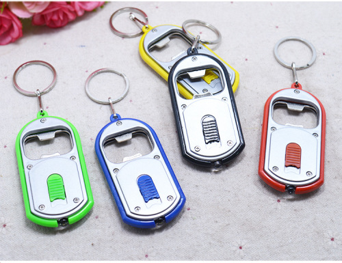 Advertising Promotional Items Small Gift Printable Logo Bottle Opener Bottle Opener Keychain Light 5188