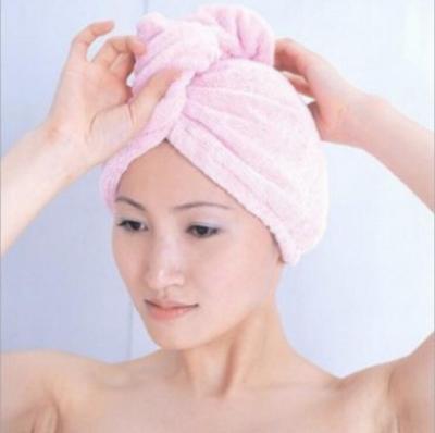 Microfiber Hair-Drying Towel Magic Absorbent Hair Drying Cap Blow-Free Shower Cap Bathroom Supplies