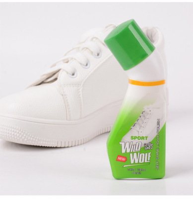 Factory direct wild wolf shoes maintenance oil sponge bright shoe polish