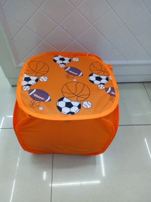 Foldable laundry basket with beautiful design and environmental quality.