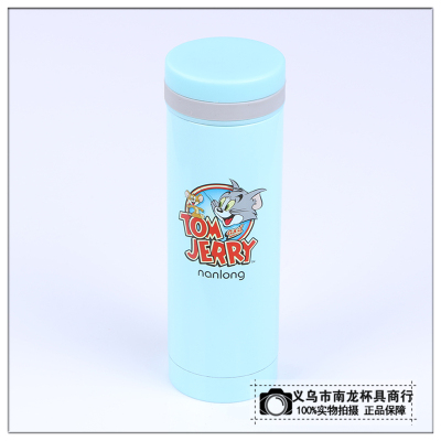 Ms nanlong lovely water cup stainless steel student children 's thermos GMBH cup cup