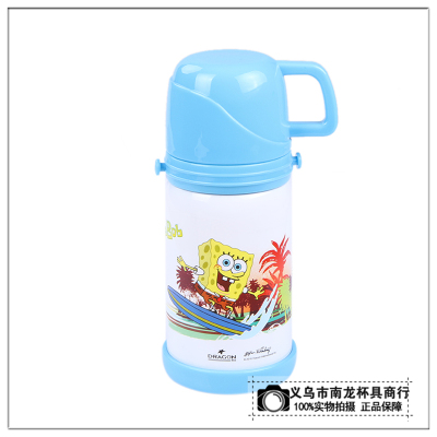 Spongebob squarepants high - grade 304 stainless steel vacuum insulated water cup
