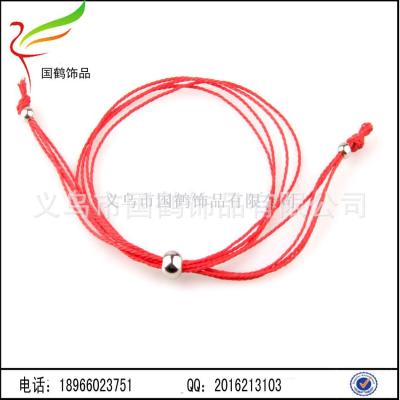 Transferring red rope couple bracelet custom hand-woven bracelet