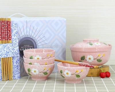 Jingdezhen new bowl of chopsticks sets of ceramic tableware gift gifts gifts gifts factory direct
