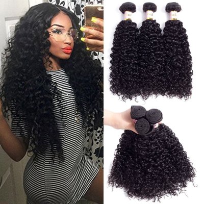 Europe and the United States live wig dash kinky live hair curtain