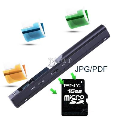 Scanner Portable Handheld A4 Scanning Pen Color High Speed ​​HD