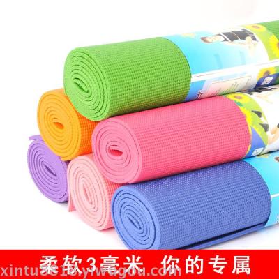 PVC Yoga Mat 3mm Yoga Mat Sit-Ups Non-Slip Exercise Mat Yoga Supplies Best-Selling