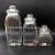Transparent glass storage glass  jar  sealed bottle storage 