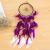 Indian Style Dream Catcher White Purple Color Feather Mix and Match Ornament Turquoise Hanging Ornament