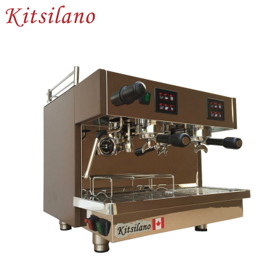 Carqian Lano Italian-Style Double-Headed Electronic Control Semi-Automatic Coffee Machine KT-9.2H