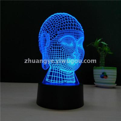3D LED Table Lamps Desk Lamp Light Dining Room Bedroom Night Stand Living Glass Small Modern Next Unique End 23