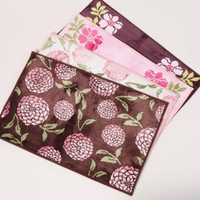 Doormat: lovely floral print pad. Doormat. Door pad