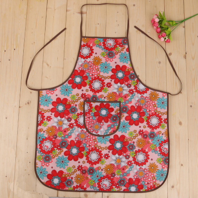 Xinhao daily fashion home small floral apron to sample custom