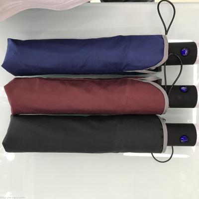 Umbrella Touch cloth nine-fold with reflective strip light lamp lamp