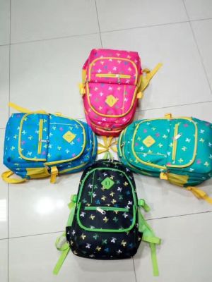 Love Flying Silk Camouflage Backpack Student Shoulder Bag Cartoon Bag 10-18 years old Disposable