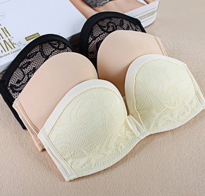 Miracle underwear without shoulder strap non-slip invisible bra