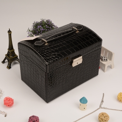 Guanyu hand-held mirror jewelry box multi-functional storage jewelry box professional custom jewelry box cosmetic case
