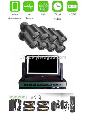 HD AHD monitoring equipment package KIT camera set 8ch