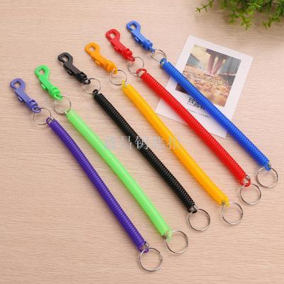 Source manufacturers plastic color spring rope p word deduction rope elastic rope custom wholesale