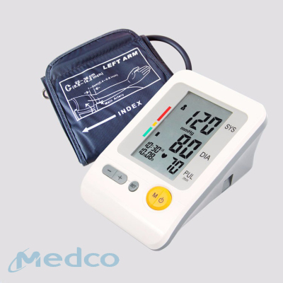 Home medical elderly upper arm type automatic high precision electronic sphygmomanometer