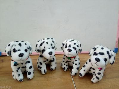 Cute cartoon bells spotted cows puppies plush toys pendant