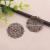 33mm Metal Iron Plate round Hollow Laminate Bride in Ancient Costume Phoenix Coronet Material